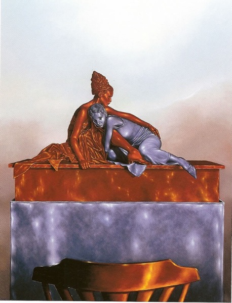 After the performance, obraz Mariusza Zdybała, 1997