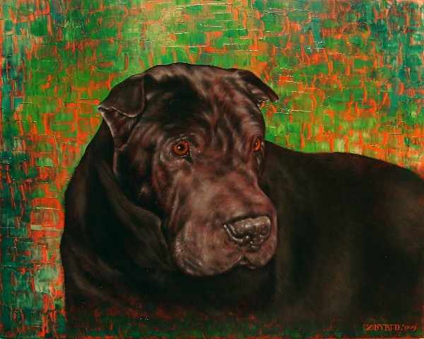 Beretta, obraz Mariusza Zdybała, 2009