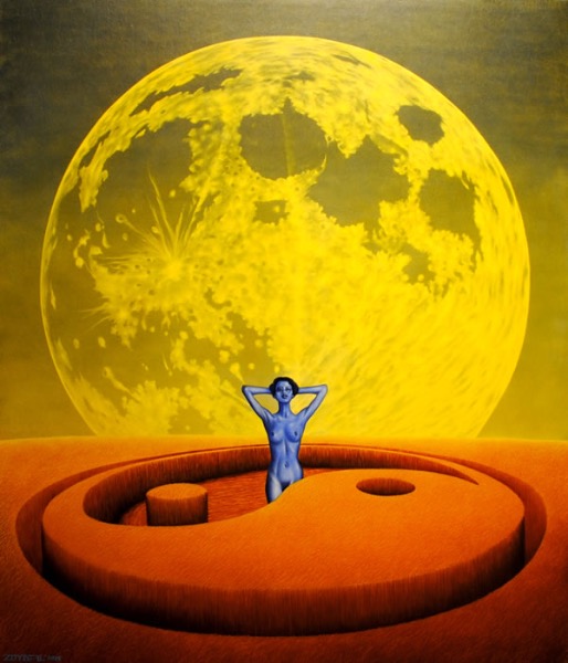 Feng Shui, obraz Mariusza Zdybała, 2015