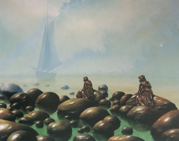 Hołd C.D.F. 2, obraz Mariusza Zdybała, 1996