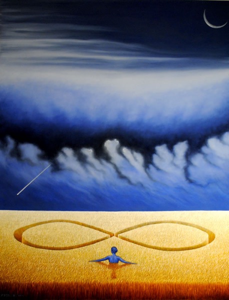 Infinity, obraz Mariusza Zdybała, 2014