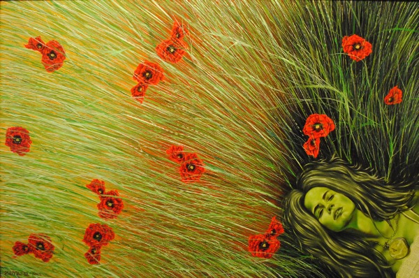 Już czas..., obraz Mariusza Zdybała, 2013