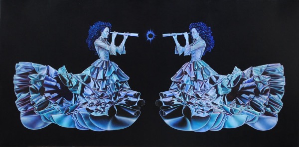 Madame Pompadour, obraz Mariusza Zdybała, 2015