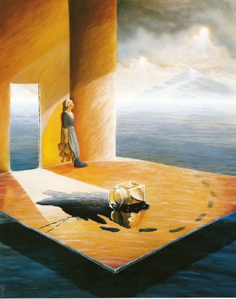 Memories of childhood, obraz Mariusza Zdybała, 1994