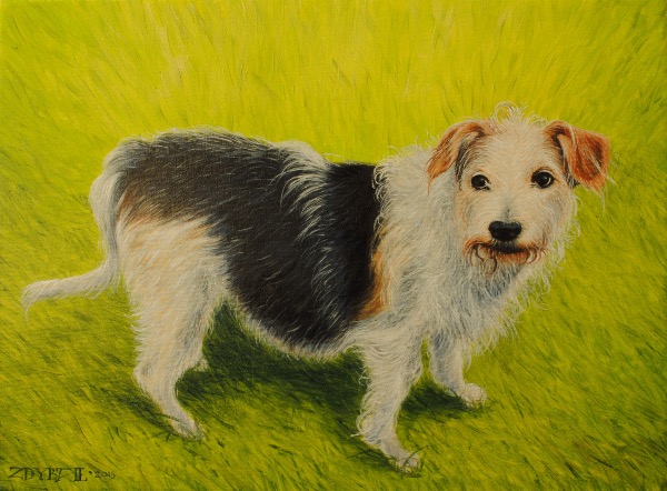 Mika, obraz Mariusza Zdybała, 2015