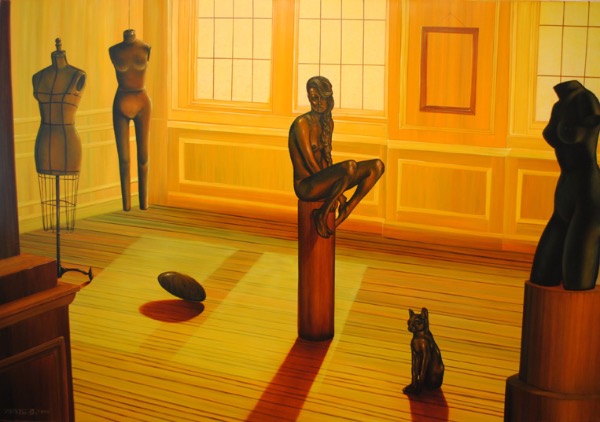 Nadzy, obraz Mariusza Zdybała, 2011