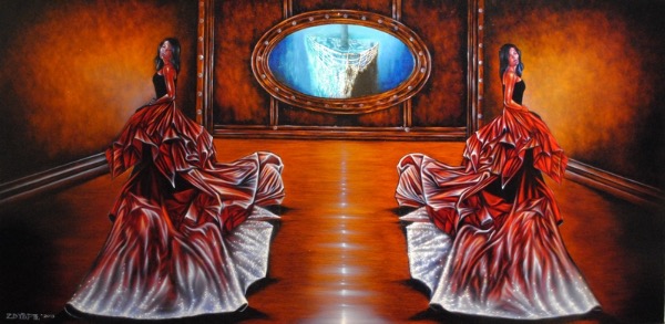 Nautilius II, obraz Mariusza Zdybała, 2013