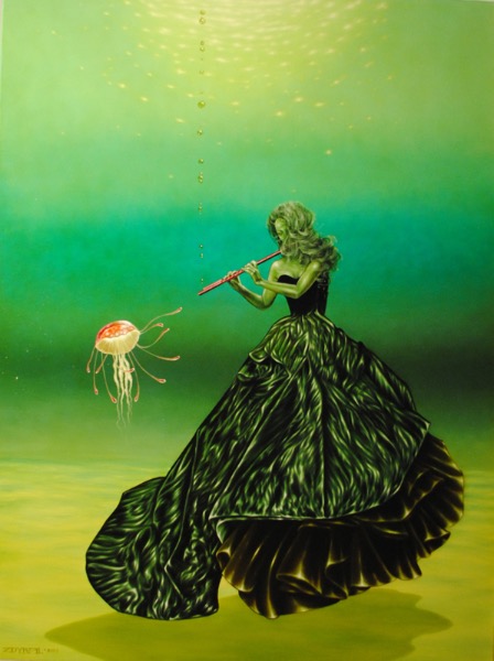 Rapsodia opus 1, obraz Mariusza Zdybała, 2013