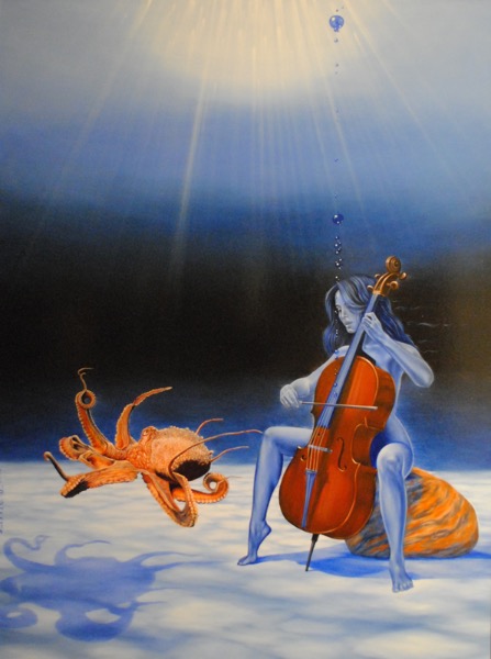 Rapsodia opus 2, obraz Mariusza Zdybała, 2013