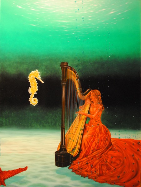 Rapsodia opus 3, obraz Mariusza Zdybała, 2013