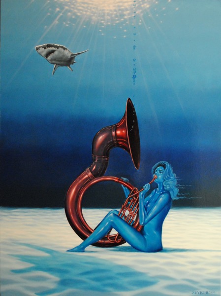 Rapsodia opus 4, obraz Mariusza Zdybała, 2013