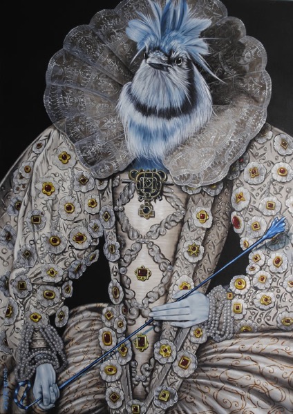 Strange thing, obraz Mariusza Zdybała, 2019