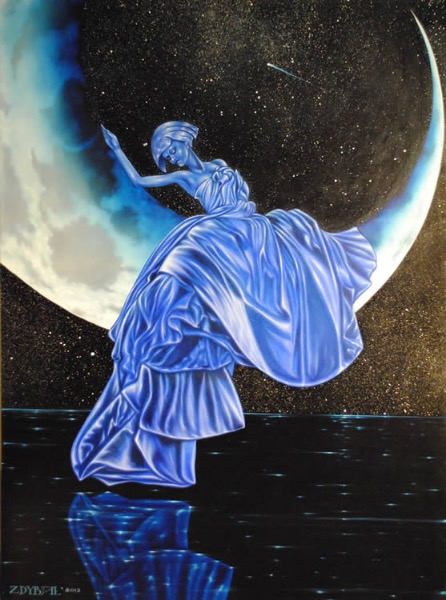 Sweet dreams, obraz Mariusza Zdybała, 2012
