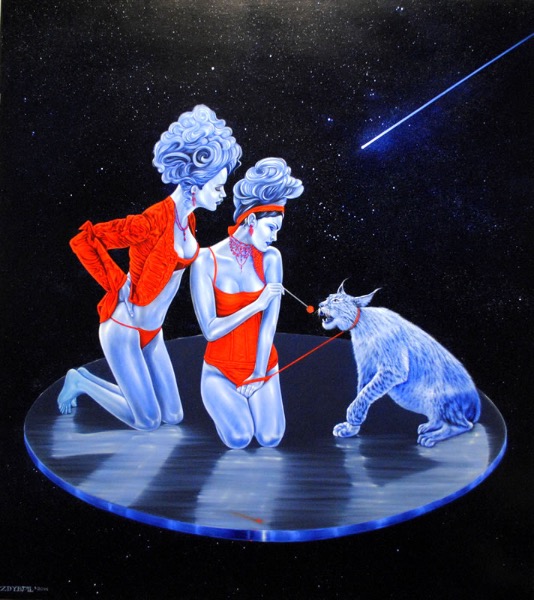 Taming the galactic, obraz Mariusza Zdybała, 2014