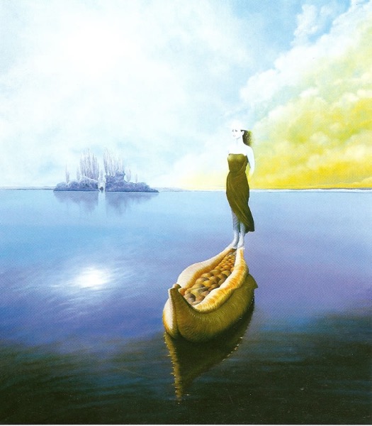 The boat of life, obraz Mariusza Zdybała, 1997