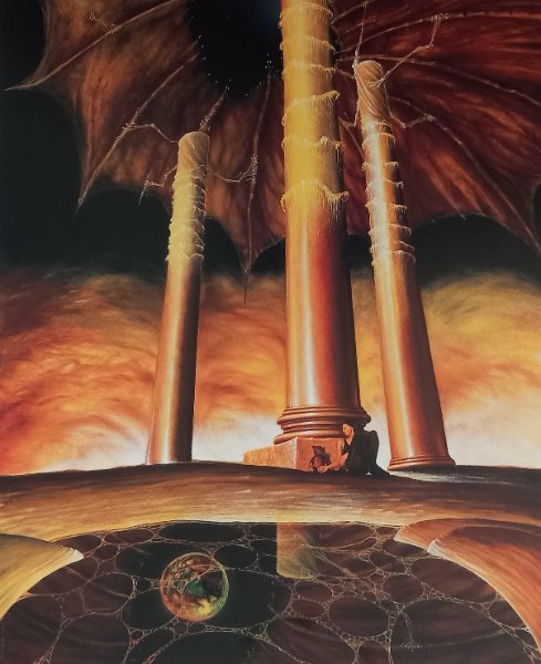 Under the canopy, obraz Mariusza Zdybała, 1993